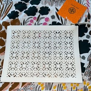 Perforated Tory Burch Pouch